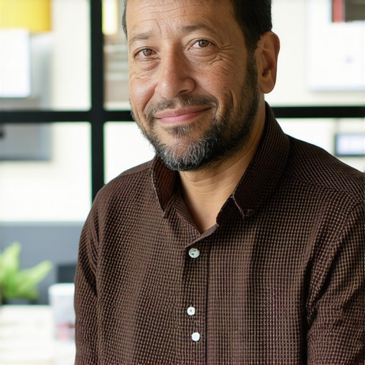 Proactive Reputation Management in Action Business owner engaging with online reviews on a laptop in a modern office