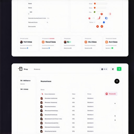 Advanced Reputation Management Dashboard Modern AI dashboard showing real-time review analytics and customer feedback