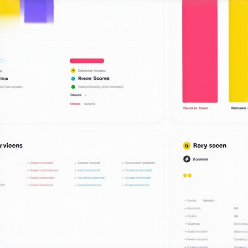 Advanced Reputation Management Dashboard Dashboard displaying analytics, review scores, and engagement metrics for reputation management.