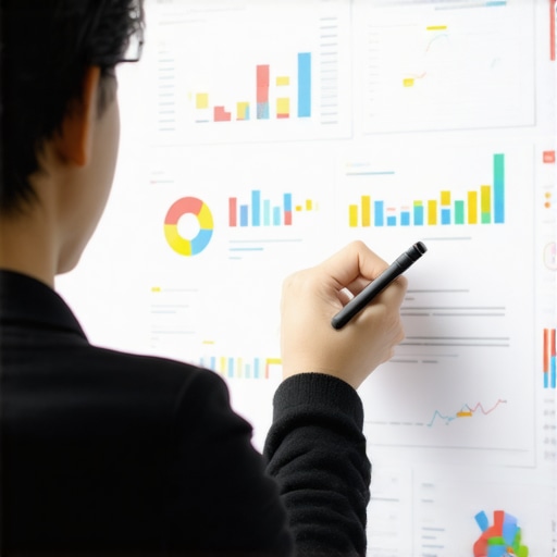 Expert analyzing SEO data to improve local reputation