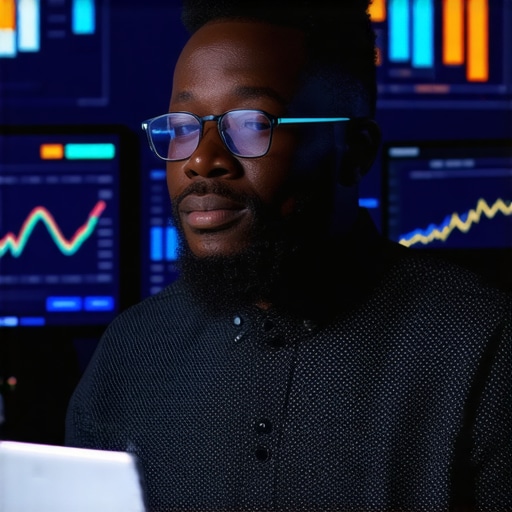 Analyzing Reputation Metrics for Trust Building Digital marketer reviewing reputation data on a computer