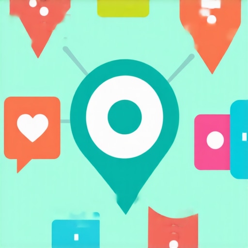 Deep Local SEO Strategies 2024 Illustration of schema markup, voice search, and community engagement for local SEO.