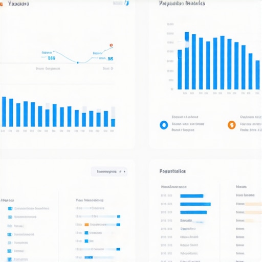 A person analyzing SEO data and reputation scores on a computer screen.